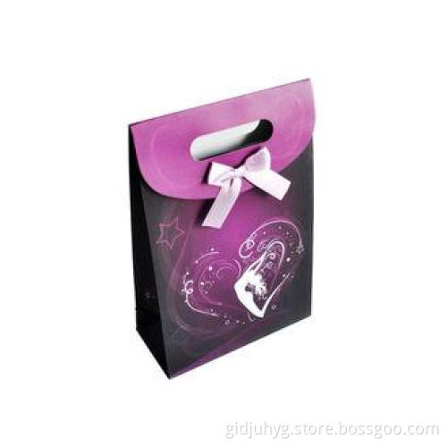 Varnishing Fashion Paper Packaging Bags, Pretty Custom Pape